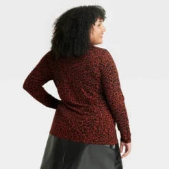 Women's Long Sleeve Turtleneck T-Shirt - Ava & Vivâ„¢