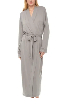 Women's Classic Soft Knit Long Lounge Robe With Pockets -Trendy Women GUEST a88b5c20 110a 48a1 bd05 595a84f84598