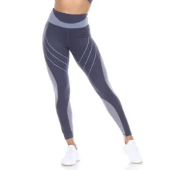 Women's High-Waist Reflective Piping Fitness Leggings - White Mark 11 Women's High-Waist Reflective Piping Fitness Leggings - White Mark -Trendy Women GUEST a9e0492c 76b5 4bc6 9181 29326ac14305