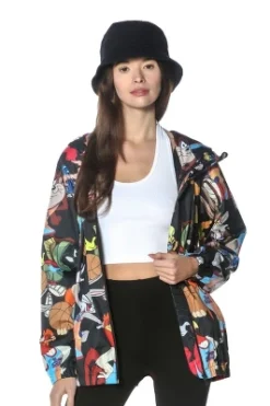 Members Only Women's Mash Print Windbreaker Jacket -Trendy Women GUEST abde9e14 3251 408f 9575 7f778fa55094