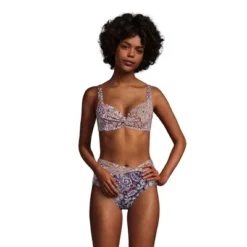 Lands' End Women's Twist Front Underwire Bikini Top Swimsuit Adjustable Straps -Trendy Women GUEST b5082c61 f52a 4f27 a82b ccfe2dcf2e62