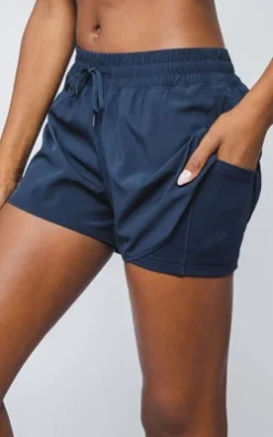 90 Degree By Reflex Womens Lux 2-in-1 Running Shorts With Drawstring -Trendy Women GUEST b5e8cd93 701f 48b1 9b27 716f1bcd4c46