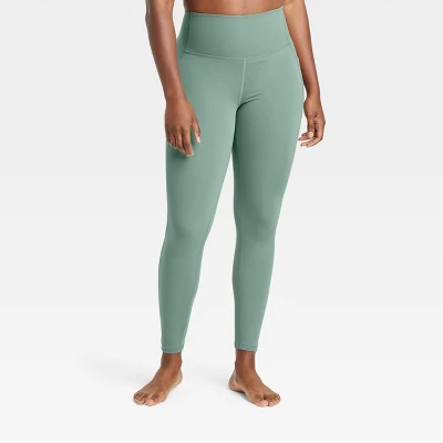 Women's Brushed Sculpt Curvy High-Rise Pocketed Leggings 28" - All In Motion™ 7 Women's Brushed Sculpt Curvy High-Rise Pocketed Leggings 28" - All In Motion™ - Image 7