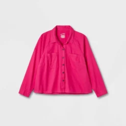 Women's Long Sleeve Adaptive Flannel Faux Button-Down Hook And Loop Shirt - Universal Thread™ -Trendy Women GUEST b75c549c 04bf 42fa 814e 4eb0cdab7005