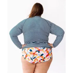 Lime Ricki Women's Indigo Stripe Rash Guard 6 Lime Ricki Women's Indigo Stripe Rash Guard -Trendy Women GUEST b7a15fe4 c5d5 433d 9bd1 6cd2fac88578