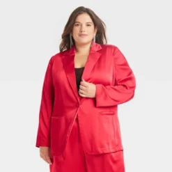 Women's Satin Blazer - A New Day™ 7 Women's Satin Blazer - A New Day™ -Trendy Women GUEST b953606a eb6c 4814 bf77 b7e556150a76