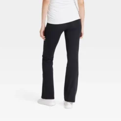 Fold Down Active Flare Leg Maternity And Beyond Leggings - Isabel Maternity By Ingrid & Isabel™