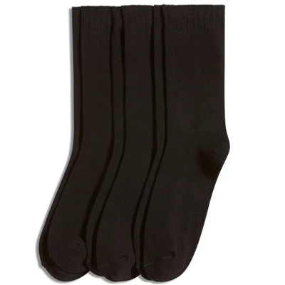 Jockey Women's Non-Binding Crew Socks - 3 Pack 3 Jockey Women's Non-Binding Crew Socks - 3 Pack - Image 3