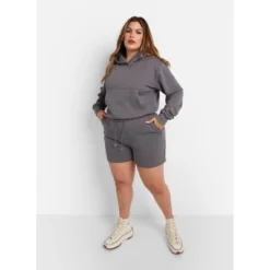 Rebdolls Women's Keegan Terry Drawstring Shorts W. Pockets -Trendy Women GUEST bd6c11d9 cd7d 43a3 9e52 8d9f7900124c