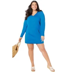 Swimsuits For All Women’s Plus Size French Terry Hoodie Tunic 5 Swimsuits For All Women’s Plus Size French Terry Hoodie Tunic -Trendy Women GUEST bee59b6c a8a1 40e4 a8bc 73d8bfb4c479