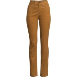 Lands' End Women's High Rise Straight Leg Corduroy Pants -Trendy Women GUEST c0929361 2df6 460a bc3f 2b370e7a1196