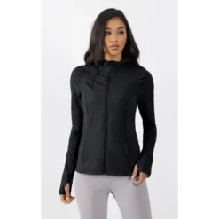Yogalicious - Women's Slim Fit Hooded Track Jacket -Trendy Women GUEST c10ccf11 a584 4a15 add7 d1eef2e58312
