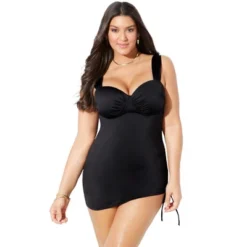 Swimsuits For All Women’s Plus Size Adjustable Two Piece Swimdress 5 Swimsuits For All Women’s Plus Size Adjustable Two Piece Swimdress -Trendy Women GUEST c1442282 b96f 4b8b 83a9 9d7c8bb5861e