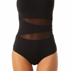 Anne Cole - Women's Mesh Strapless One Piece Swimsuit -Trendy Women GUEST c319b91b 6483 420b a6b6 ef89985d2103