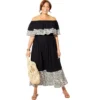 Swimsuits For All Women’s Plus Size Mia Off The Shoulder Maxi Dress