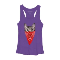 Women's Design By Humans Gangster Cat By Clingcling Racerback Tank Top -Trendy Women GUEST c4829862 c139 4895 8594 1711ffc5ea18
