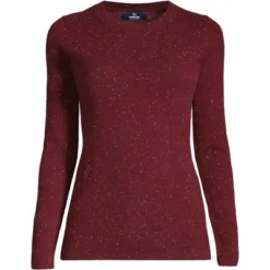 Lands' End Women's Tall Cashmere Crewneck Sweater -Trendy Women GUEST c4d0bf73 ce2c 4966 967d cc30e81a88e2