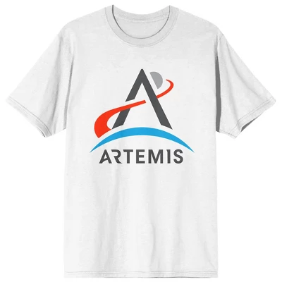 NASA Artemis Logo Women's White T-shirt 7 NASA Artemis Logo Women's White T-shirt - Image 7