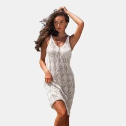 Women's Crochet Cutout Cover-Up Dress -Cupshe -Trendy Women GUEST c6cbdf12 0abc 4188 bec8 60ad32e7de30