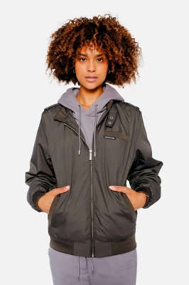 Members Only Women's Classic Iconic Racer Oversized Jacket 13 Members Only Women's Classic Iconic Racer Oversized Jacket - Image 13