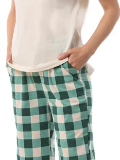 Cheibear Womens Sleepwear V-Neck Nightwear With Pants Loungewear Pajama Set -Trendy Women GUEST c8385be6 149b 4eae 9f1d a5e6a09e79db