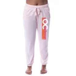 The O.C.: Television Series Womens' Logo Sleep Jogger Pajama Pants Pink 5 The O.C.: Television Series Womens' Logo Sleep Jogger Pajama Pants Pink -Trendy Women GUEST c8661432 151b 4586 befa e0336bfe940c