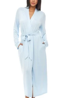 Women's Classic Soft Knit Long Lounge Robe With Pockets -Trendy Women GUEST cb6141de 2064 400f b908 4c26e5b775dc