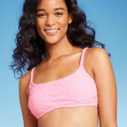 Women's Wavy Terry Textured Bralette Bikini Top - Wild Fable™ Light Pink 18 Women's Wavy Terry Textured Bralette Bikini Top - Wild Fable™ Light Pink -Trendy Women GUEST cb85f161 3a22 46e1 a119 90e0df11e6b8
