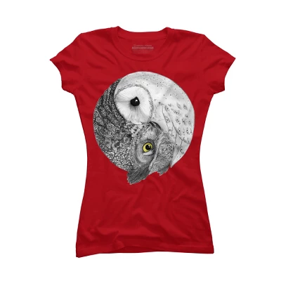 Junior's Design By Humans Balance By ZENFOAM T-Shirt 5 Junior's Design By Humans Balance By ZENFOAM T-Shirt - Image 5