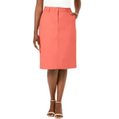 Jessica London Women’s Plus Size Chino Skirt -Trendy Women GUEST cccb680e 00d6 4fda b146 65247ccf576f