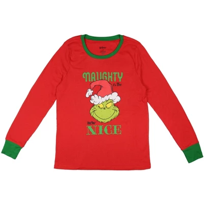Dr. Seuss Womens' The Grinch Who Stole Christmas New Nice Lounge Pajama Sets 1 Dr. Seuss Womens' The Grinch Who Stole Christmas New Nice Lounge Pajama Sets