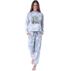 Star Wars Mandalorian Baby Yoda & Ahsoka Tano Womens' Cropped Hoodie Pajama Jogger Set Grey -Trendy Women GUEST cf6f6ff2 9ab0 4942 8160 2a4a125e8c23