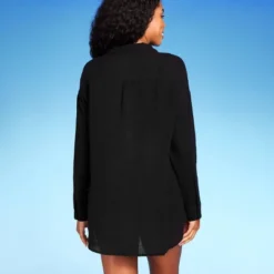 Women's Button-Up Cover Up Shirtdress - Shade & Shore™ -Trendy Women GUEST d219b3c5 694d 4e60 9f32 39063209a4cf