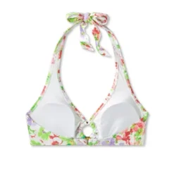 Women's Halter Center Front Ring Bralette Bikini Top - Shade & Shore™ Multi Floral Print -Trendy Women GUEST d3c3d890 0f8a 4c04 b3d5 7b2b0255a212