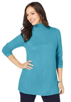 Jessica London Women’s Plus Size Cotton Cashmere Turtleneck 35 Jessica London Women’s Plus Size Cotton Cashmere Turtleneck -Trendy Women GUEST d50e3649 b221 481a 9db5 3c689c525c1d