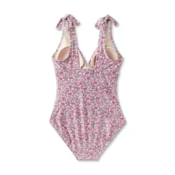 Women's Shoulder Tie Full Coverage One Piece Swimsuit - Kona Sol™ Multi -Trendy Women GUEST d5c1cee1 9e29 49df ad5f 6065fbd1bc7e