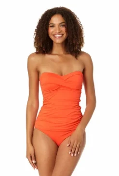 Anne Cole - Women's Twist Front Bandeaukini Swim Top 33 Anne Cole - Women's Twist Front Bandeaukini Swim Top -Trendy Women GUEST d88abc64 3392 4616 9f4c f3232b936b8b