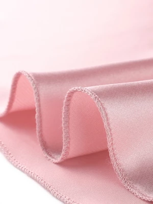 Cheibear Womens Satin Nightgown One Piece V Neck Lace Cami Mini Spaghetti Nightdress 4 Cheibear Womens Satin Nightgown One Piece V Neck Lace Cami Mini Spaghetti Nightdress - Image 4