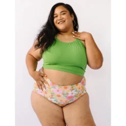 Lime Ricki Women's Garden Party/Pink Gingham Ultra High-Waist Bottom -Trendy Women GUEST db5c6947 175d 4f2b ae78 3cfd647f47e9