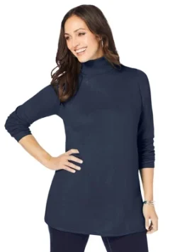 Jessica London Women’s Plus Size Cotton Cashmere Turtleneck 28 Jessica London Women’s Plus Size Cotton Cashmere Turtleneck -Trendy Women GUEST dbef5b18 e749 4fb8 8d57 bd39fd56b56a