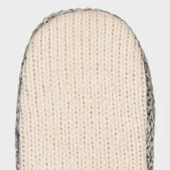 Women's Marled Knit Faux Shearling Lined Booties With Grippers - Stars Above™ 4-10 -Trendy Women GUEST dfe820de 4f07 4187 be6e 5a1ed7f6539b