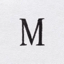 Modern Cotton Absorbent Traditional Adult Unisex Solid With Monogram Bath Robe By Blue Nile Mills -Trendy Women GUEST e1052031 bddb 44b8 8a35 73003e25d82c