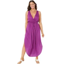 Swimsuits For All Women’s Plus Size Tenley Surplice Cover Up Maxi Dress 8 Swimsuits For All Women’s Plus Size Tenley Surplice Cover Up Maxi Dress -Trendy Women GUEST e1da1239 0d64 4acf a7b5 d168215c8098
