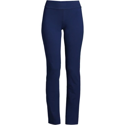 Lands' End Women's Tall Starfish Mid Rise Slim Leg Elastic Waist Pull On Pants 5 Lands' End Women's Tall Starfish Mid Rise Slim Leg Elastic Waist Pull On Pants - Image 5