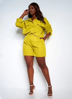 Rebdolls Women's Suit Shorts 2 Rebdolls Women's Suit Shorts - Image 2