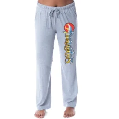 Thundercats Women's Classic Show Title Logo Icon Sleep Pajama Pants Grey -Trendy Women GUEST e49eddcc c4eb 451d 9d67 b567157b86eb