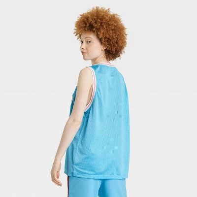 Pride Adult PH By The PHLUID Project Queer Basketball Jersey Tank Top - Blue 1 Pride Adult PH By The PHLUID Project Queer Basketball Jersey Tank Top - Blue