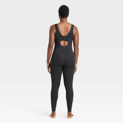 Women's Brushed Sculpt Scoop Neck Bodysuit - All In Motion™ 3 Women's Brushed Sculpt Scoop Neck Bodysuit - All In Motion™ - Image 3