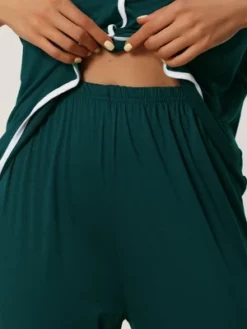 Cheibear Womens Sleepwear Pajamas Long Sleeve Pullover Tops With Pants Lounge Sets 10 Cheibear Womens Sleepwear Pajamas Long Sleeve Pullover Tops With Pants Lounge Sets -Trendy Women GUEST e586c08f b5ed 44b6 a03e ed35146fec56