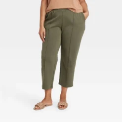 Women's High-Rise Regular Fit Tapered Ankle Knit Pants - A New Day™ 14 Women's High-Rise Regular Fit Tapered Ankle Knit Pants - A New Day™ -Trendy Women GUEST e5c53907 db8d 4c3b a160 36e1ef1678b8